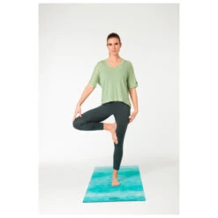 Super.natural - Women's Liquid Flow Tee - T-shirt En Laine Mérinos -Vestes Boutique supernatural womens liquid flow tee t shirt en laine merinos detail 3