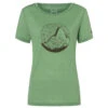 Super.natural - Women's Mountain Mandala Tee - T-shirt En Laine Mérinos -Vestes Boutique supernatural womens mountain mandala tee t shirt en laine merinos