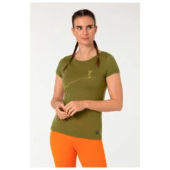 Super.natural - Women's Summiteer Tee - T-shirt En Laine Mérinos -Vestes Boutique supernatural womens summiteer tee t shirt en laine merinos detail 3