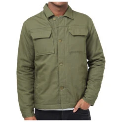 Tentree - Lined Canvas Jacket - Veste De Loisirs -Vestes Boutique tentree lined canvas jacket veste de loisirs 2