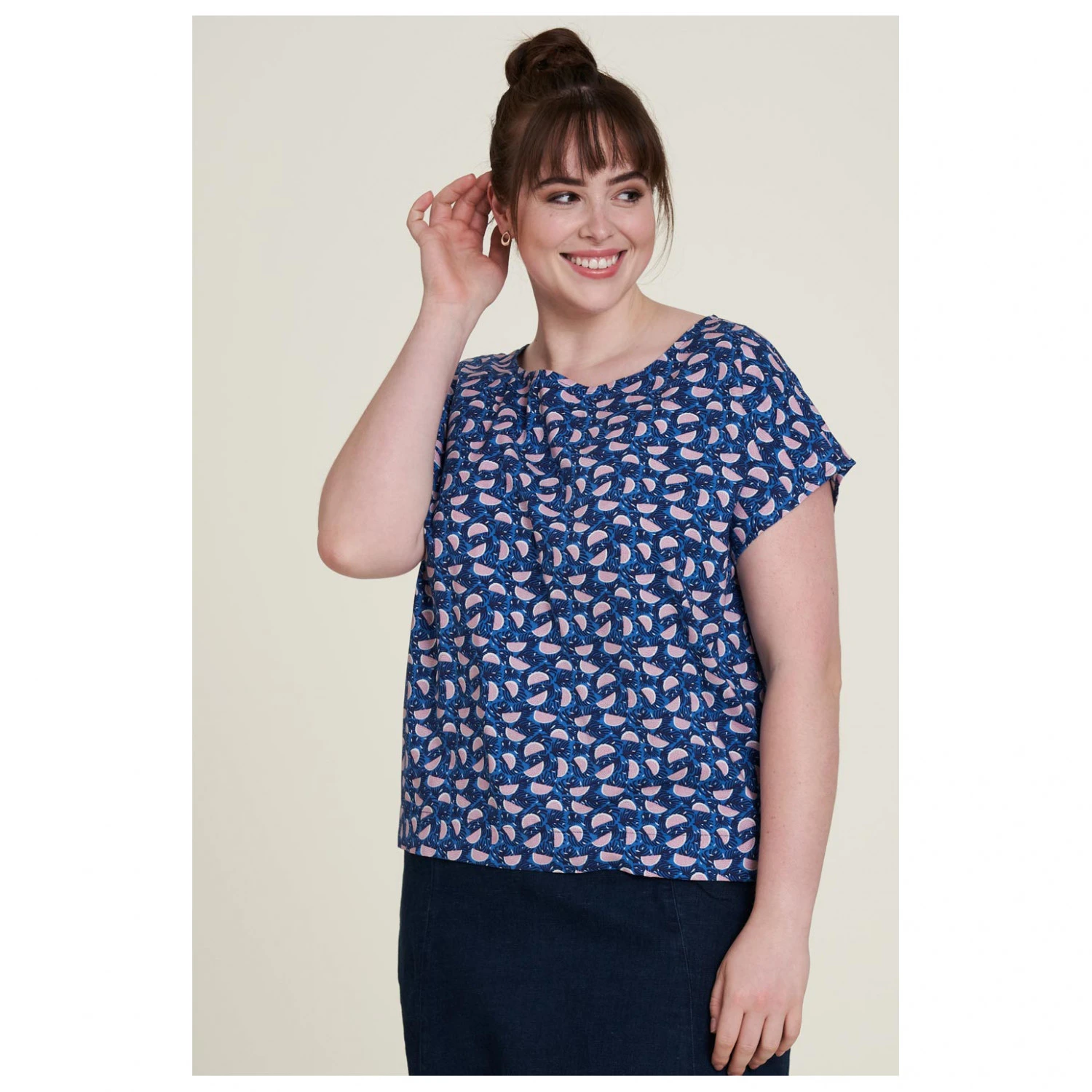 Tranquillo - Women's EcoVero-Bluse S/S - Chemisier 5 Tranquillo - Women's EcoVero-Bluse S/S - Chemisier – Image 3