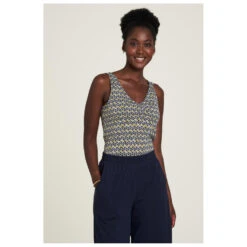 Tranquillo - Women's V-Neck Jersey-Top -Vestes Boutique tranquillo womens v neck jersey top detail 3