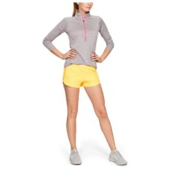 Under Armour - Women's Tech 1/2 Zip Twist - T-shirt Technique -Vestes Boutique under armour womens tech 1 2 zip twist t shirt technique detail 3