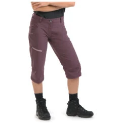 Vaude - Women's Itri Capri Zip Off Pants - Pantalon Convertible -Vestes Boutique vaude womens itri capri zip off pants pantalon convertible detail 7