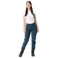 Vaude - Women's Qimsa Softshell Pants II - Pantalon De Cyclisme -Vestes Boutique vaude womens qimsa softshell pants ii pantalon de cyclisme detail 7