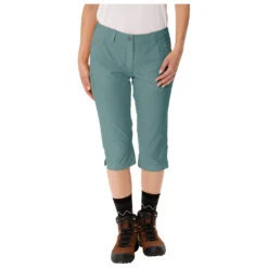 Vaude - Women's Skomer Capri - Pantalon De Trekking -Vestes Boutique vaude womens skomer capri pantalon de trekking detail 3