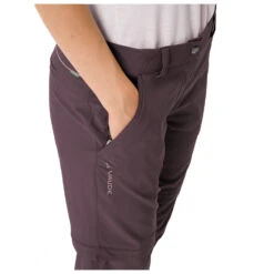 Vaude - Women's Skomer Zip Off Pants II - Pantalon Convertible -Vestes Boutique vaude womens skomer zip off pants ii pantalon convertible detail 3