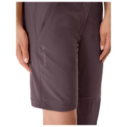 Vaude - Women's Skomer Zip Off Pants II - Pantalon Convertible -Vestes Boutique vaude womens skomer zip off pants ii pantalon convertible detail 4